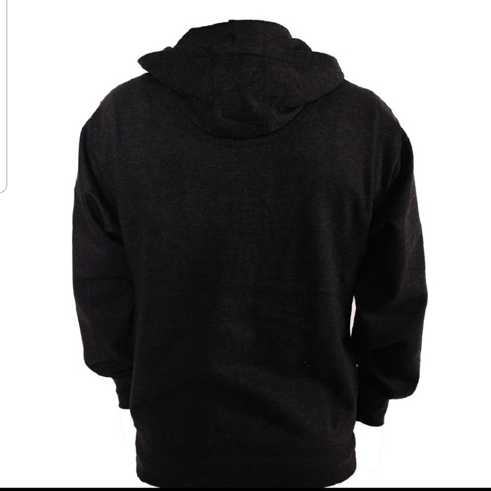 Hooded jacket 100% cotton heavy great quality - Picture 3 of 6